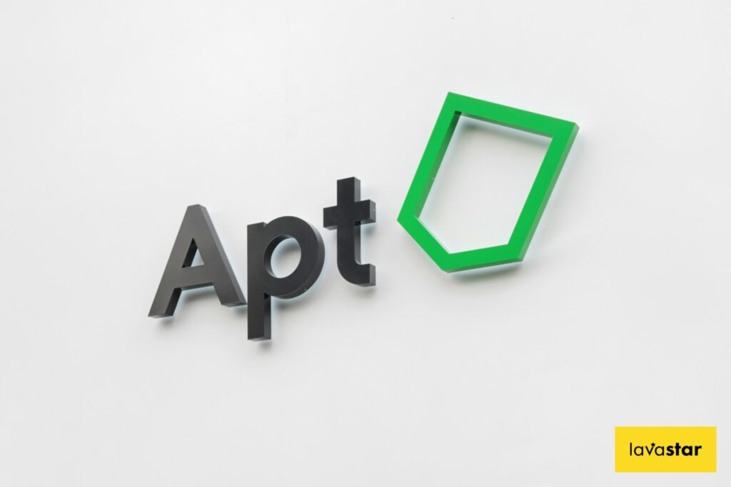 Halo illuminated marketing suite sign