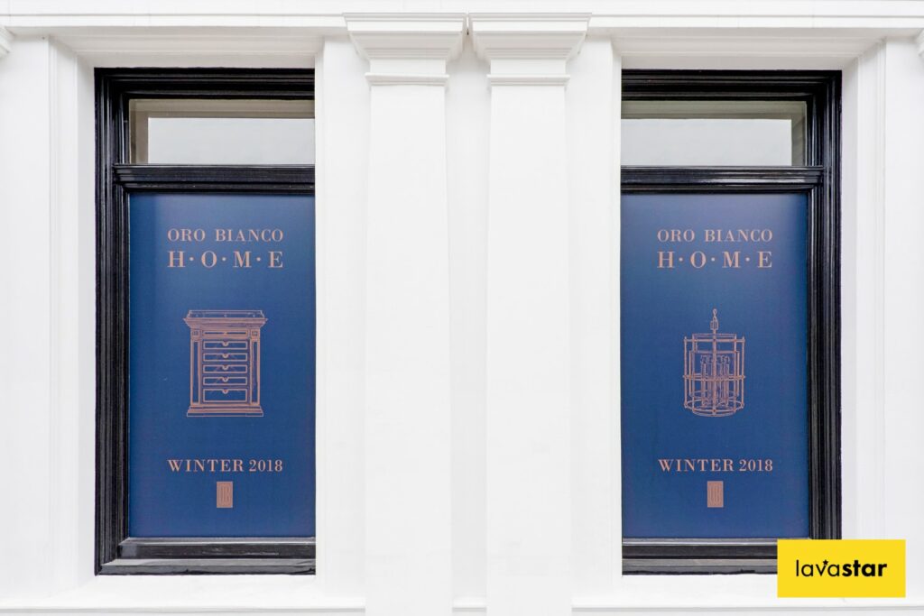 Printed window graphic ideas