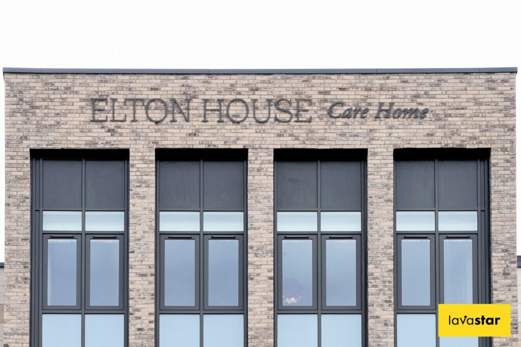 High Level external Stainless Steel Lettering