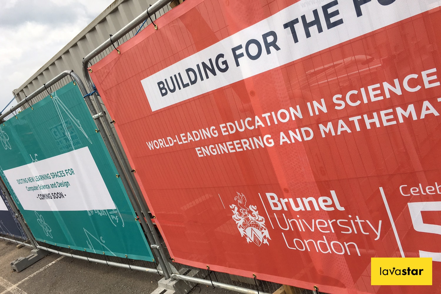 Heras fencing branding ideas