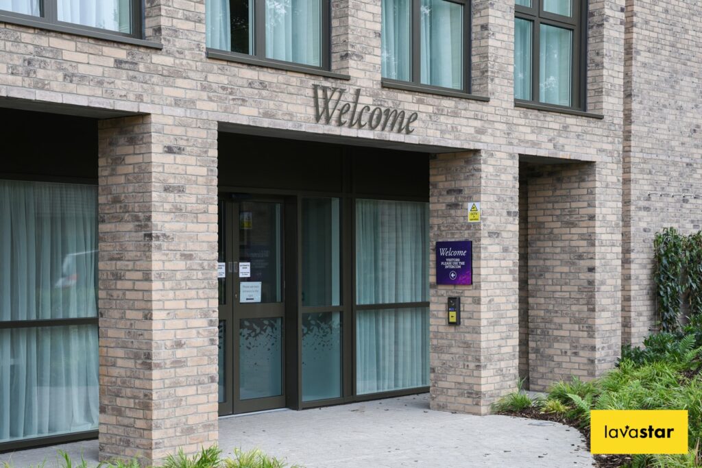 Stainless Steel Exterior Wall Lettering