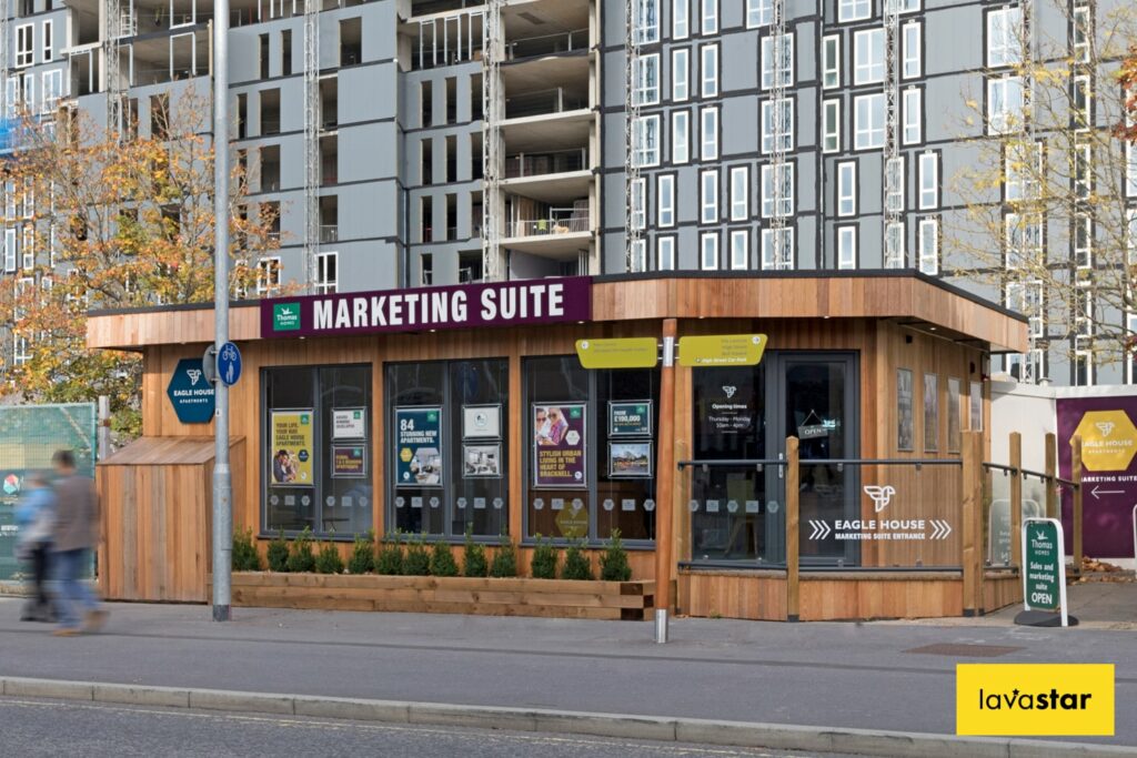 marketing suite signage ideas in london