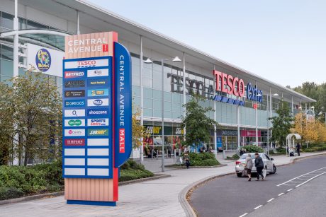Design, supply and install of a large totem sign in Wales