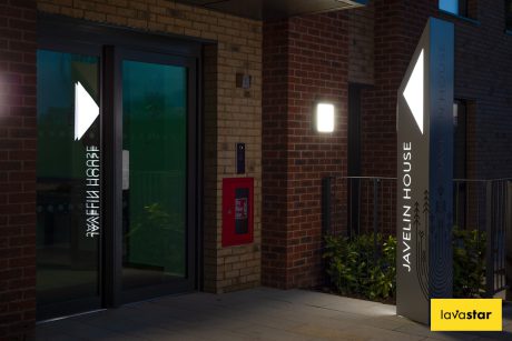 Bespoke illuminated pylon sign