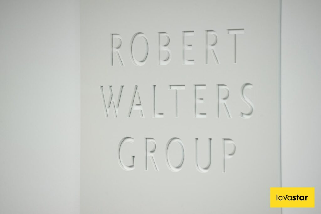 Bespoke office signage in London