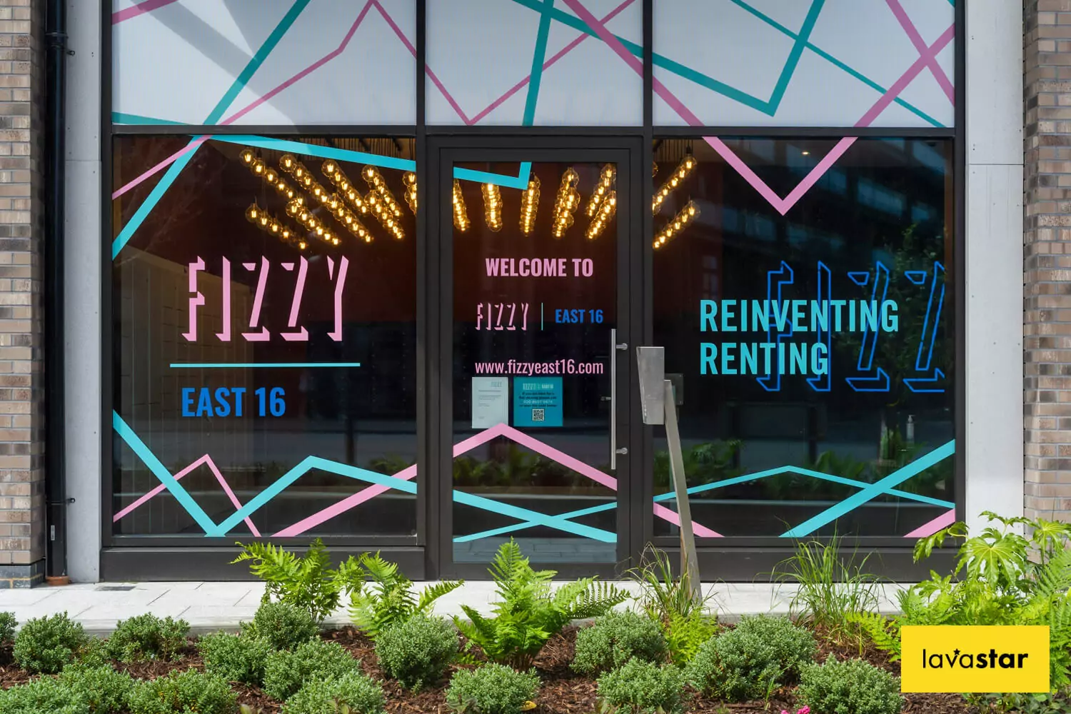 Unique window vinyl designs from bespoke sign makers Lavastar
