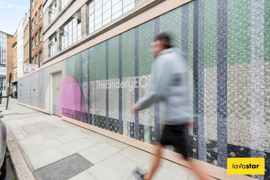 direct print to ply panel hoarding in London