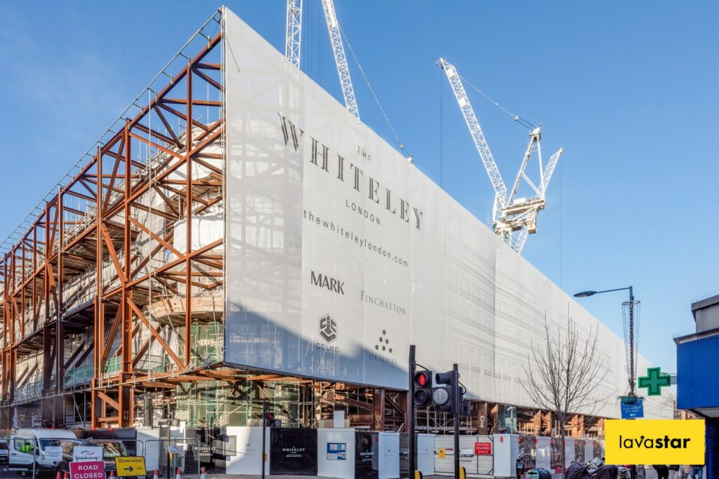 Fire rated printed building wrap