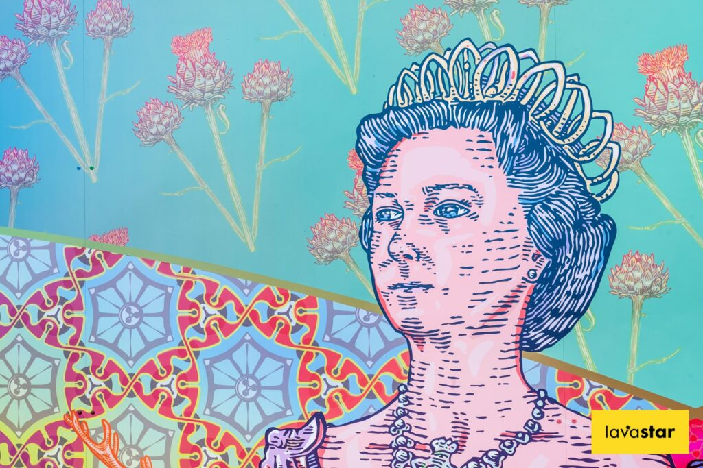 Unique creative hoarding print