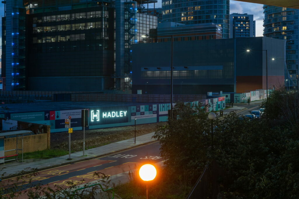 Specialist hoarding signage installation from industry leaders Lavastar