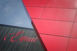 Coloured vinyls for wrapping external cladding